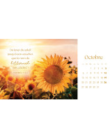 Les fleurs calendrier 2025