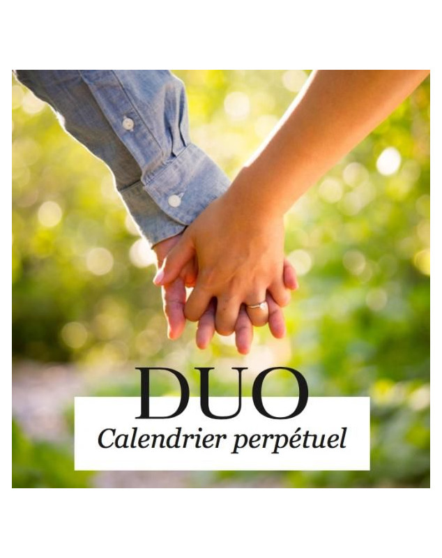 Calendrier perpétuel Duo