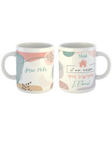 Mug Moi et ma maison nous servirons l'Eternel - Librairie 7 ici