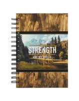 Wirebound journal - Lord is My Strength Ps. 28:7