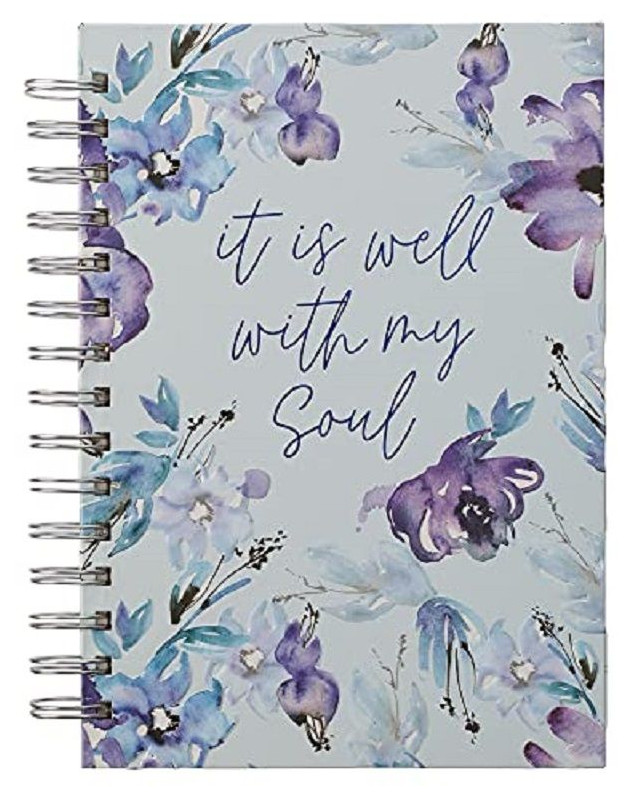 Wirebound journal - It Is Well With My Soul