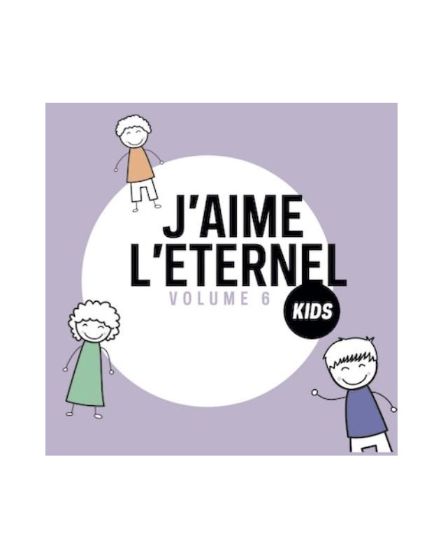 CD J'aime l'Eternel Kids - Librairie 7 ici