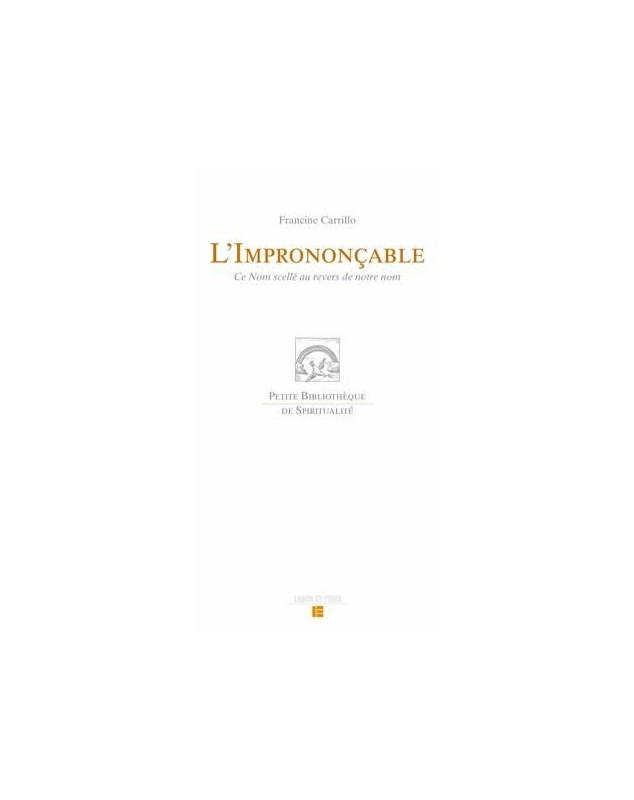 L'Imprononçable - Librairie 7 ici