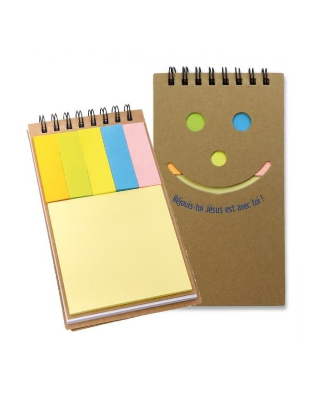 Carnet bloc-note + post-it