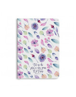 Carnet floral Tu as du prix à mes yeux et je t'aime Es 43.4