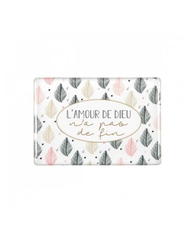 Magnet "L'amour de Dieu n'a pas de fin"