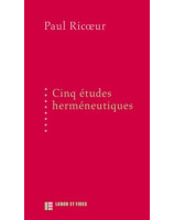 Cinq études herméneutiques