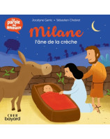 Milane, l'âne de la crèche