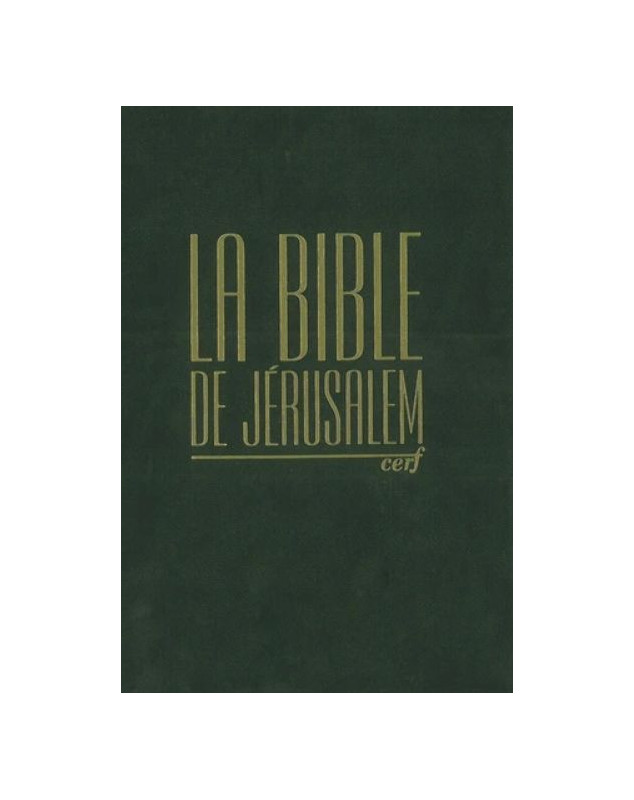 Bible de Jérusalem