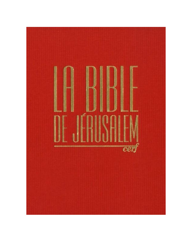 Bible de Jérusalem