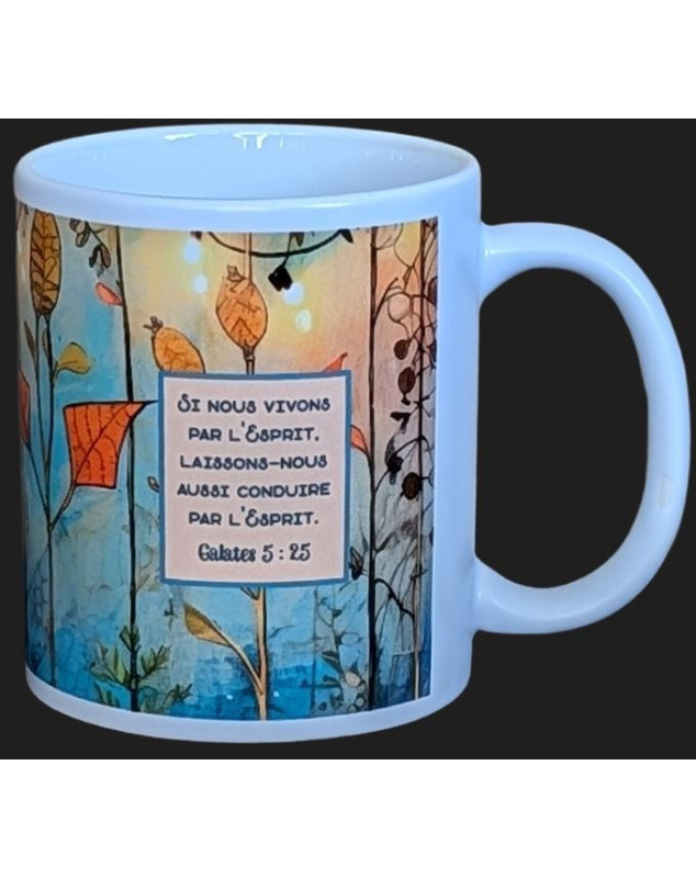 Mug lumieres, Galates 5.25