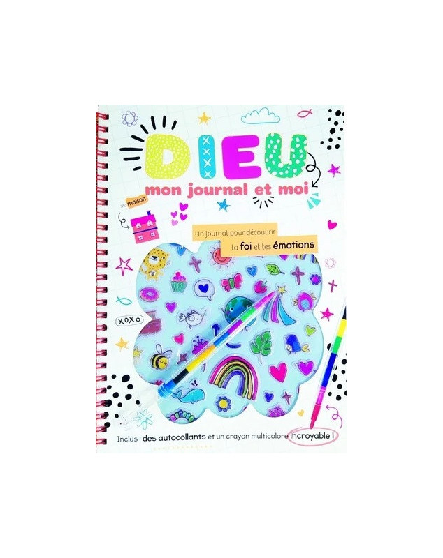 Dieu, mon journal et moi - Librairie 7 ici