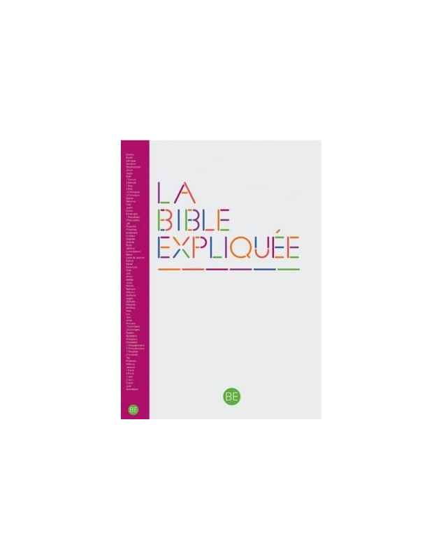 La Bible expliquée - Librairie 7 ici