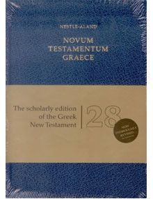 Novum Testamentum Graece (Nouveau Testament en Grec)