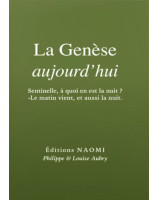 La Genèse Aujourd'hui - Librairie 7 ici