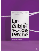 La Bible de Poche - Actes des apôtres - Librairie 7 ici