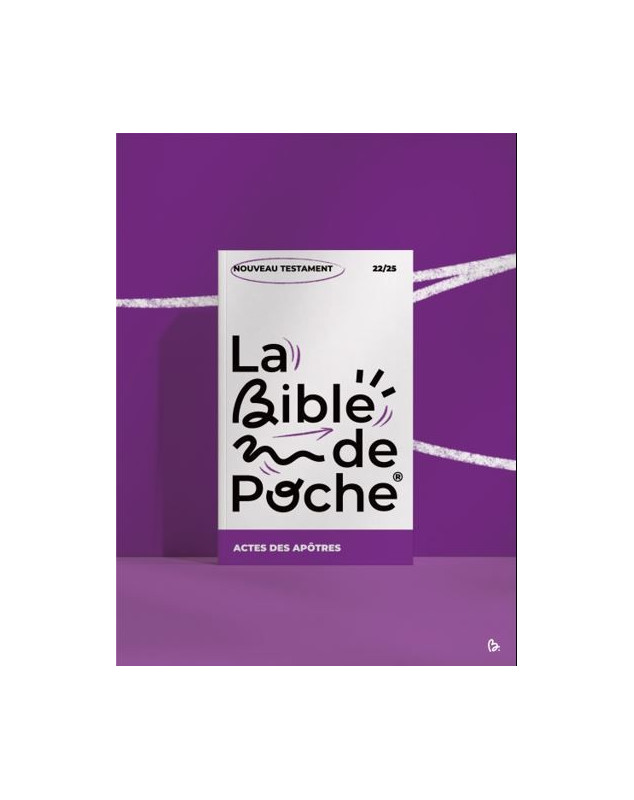 La Bible de Poche - Actes des apôtres - Librairie 7 ici