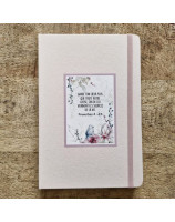 Carnet A5 rose claire Proverbes 4.23