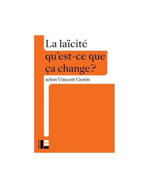 La Laïcité qu'est ce que ça change? - Librairie 7 ici