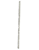 Collier argent gourmette 45 cm - Librairie 7 ici