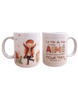 Mug Le Fils de Dieu m'a aimé - Librairie 7 ici