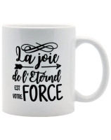 Mug La joie de L'Eternel est ma force - Librairie 7 ici