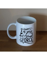 Mug La joie de L'Eternel est ma force - Librairie 7 ici