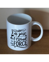 Mug La joie de L'Eternel est ma force - Librairie 7 ici