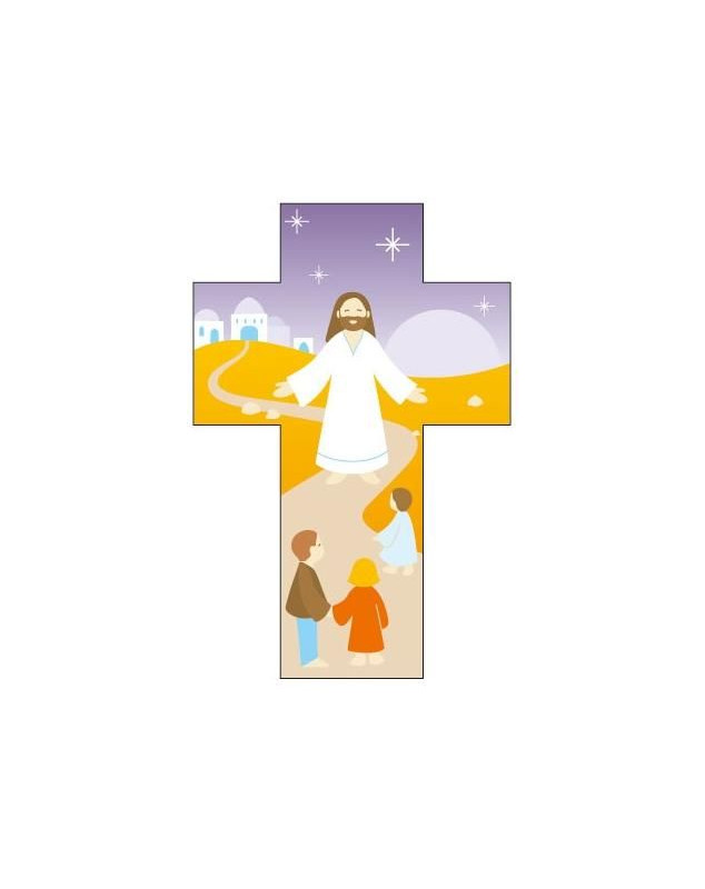 Croix Jésus et les enfants Croix Jésus et les enfants