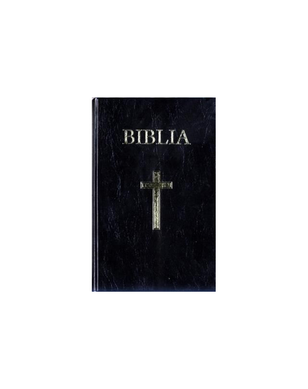 Bible roumain, noire, reliée