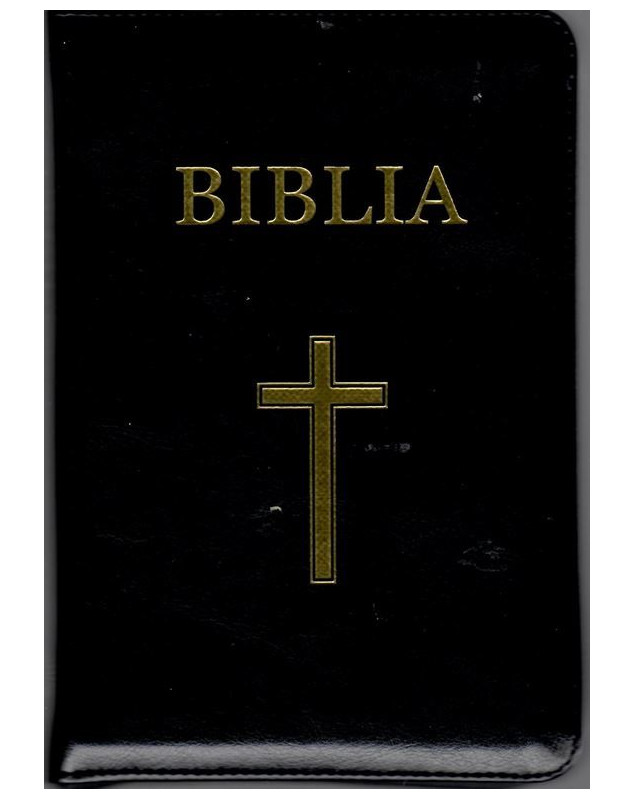 Bible roumain noire, édition de luxe