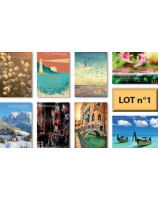 Lot n°1 de 8 cartes postales