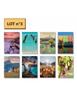 Lot n°3 de 8 cartes postales