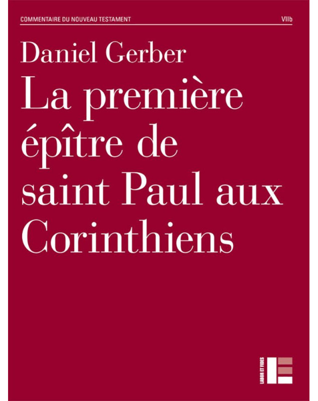 La première épître de Saint Paul aux Corinthiens