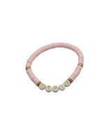 Bracelet élastique en perles, Sauvée - Librairie 7 ici