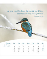 Calendrier la vie pour toi en francais 2026 - Librairie 7 ici