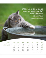Calendrier la vie pour toi en francais 2026 - Librairie 7 ici