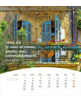 Calendrier la vie pour toi en francais 2026 - Librairie 7 ici