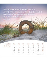 Calendrier la vie pour toi en francais 2026 - Librairie 7 ici