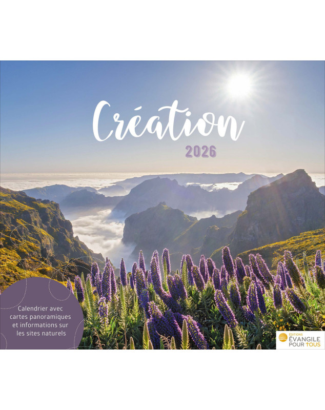 Calendrier Création 2026 - Librairie 7 ici