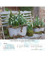 Calendrier Jardins 2026 - Librairie 7 ici