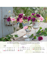 Calendrier Jardins 2026 - Librairie 7 ici