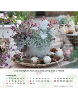 Calendrier Jardins 2026 - Librairie 7 ici