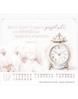 Calendrier Splendeur 2026 - Librairie 7 ici