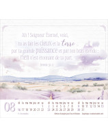 Calendrier Splendeur 2026 - Librairie 7 ici