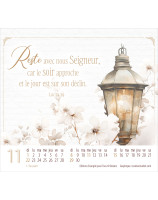 Calendrier Splendeur 2026 - Librairie 7 ici