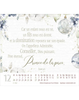Calendrier Splendeur 2026 - Librairie 7 ici