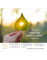 Calendrier Art de vivre 2026