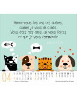 Calendrier Petits amis 2026
