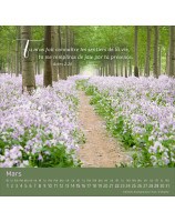 Calendrier Chemin et vie 2026 - Librairie 7 ici